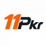 11Pkr Game download APK 2026 interface showing color prediction game and wallet balance.