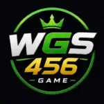 Official WGS 456 Game logo featuring green and gold colors for the latest Android APK download in Pakistan